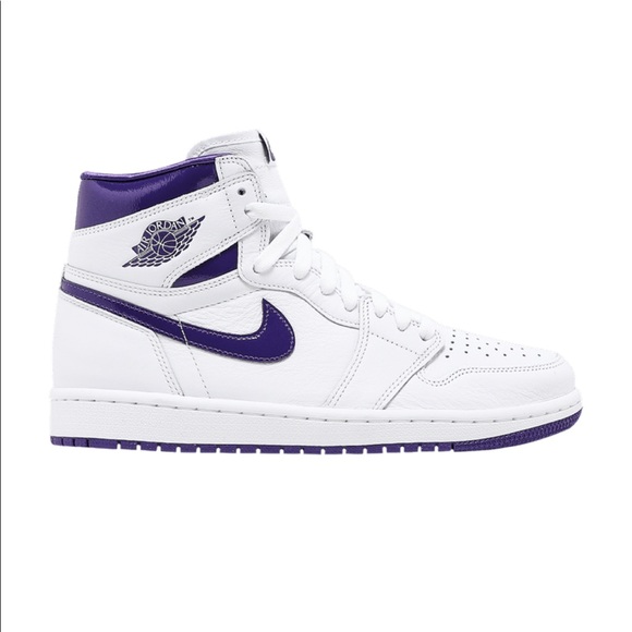 Nike Air Jordan Court Purple Women Size 10 Shoes